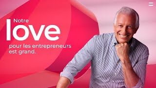 Notre LOVE pour les entrepreneurs est grand – Eric Domb [upl. by Keyek]