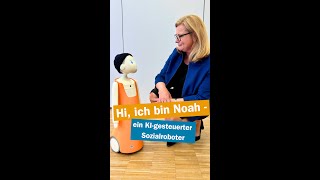 KIgesteuerter Sozialroboter im Seniorenzentrum [upl. by Nytsirt]