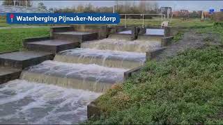 Wat een water 🌊  Hoogwater in Delfland na hevige regenval [upl. by Keary787]