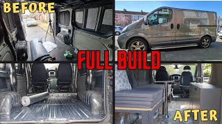 Opel Vivaro Trafic Primastar 《》Camper conversion  3 months in 14min  Timelapse  OFFLIMIT Vlog 8 [upl. by Atined]