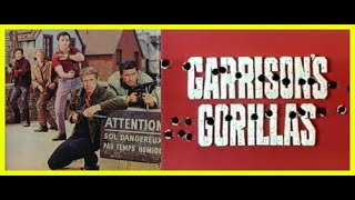 Garrisons Gorillas TV Series 19671968 Intro Theme  Music by LEONARD ROSENMAN [upl. by Nosdivad843]