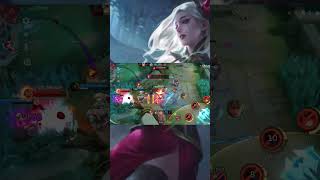 Carmilla Cecilion Combo Double Kill mobilelegends heromontage carmilla carmillamobilelegends [upl. by Legnaros]