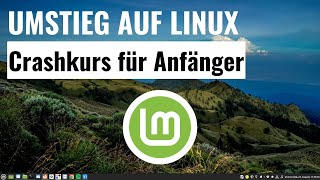 Linux Mint 213 neben Windows installieren  Crashkurs für Anfänger [upl. by Adham204]