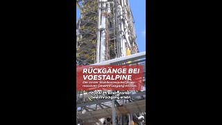 Voestalpine meldet massiven Gewinnrückgang [upl. by Schlosser]