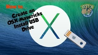 OSX 109 Mavericks  How to Create a Bootable USB Flash Drive [upl. by Sension853]