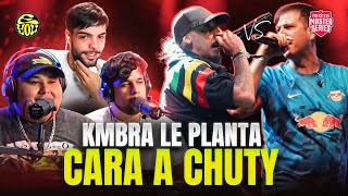 KMBRA LE RECLAMA A CHUTY NO BAJAR AL PARQUE  Reacción al Chuty vs Kmbra  EYOU TV [upl. by Mufi]