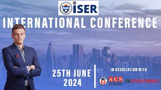 ISER INTERNATIONAL CONFERENCE  June 25 2024  shorts iser [upl. by Adiraf]