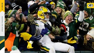 Highlights 30 years of Lambeau Leaps [upl. by Rehptsirhc]