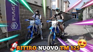 🚀RITIRO dal CONCESSIONARIO IL NUOVO TM smr 125🔥 [upl. by Santana273]