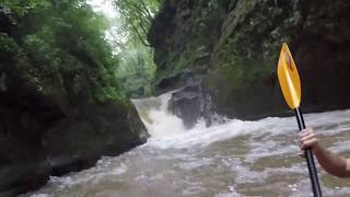 Skillet CreekPewits Nest Kayaking After Heavy Rain [upl. by Aiet904]