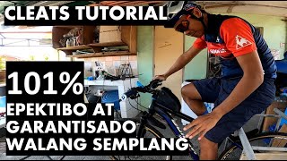 CLEATS TUTORlAL  100 WALANG SEMPLANG [upl. by Rochemont787]