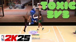 WE HAD TO DO A 3v3 AND IT WAS TOXIC  NBA 2k25 [upl. by Flowers]