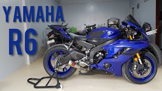 Yamaha R6 Full Review  Sound Check First Ride Issue  PH [upl. by Hagi]