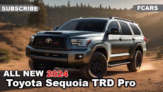 2024 New Toyota Sequoia TDR Pro  Best SUV of Toyota Offroad Beast is Here [upl. by Anitselec]