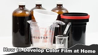 How to Develop C41 Color Film at Home Step by Step Easy Tutorial [upl. by Eiznikam]