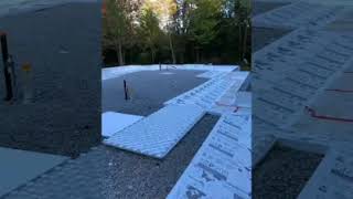 slab on grade foundation ISOSLAB project 2 level installation melbourne 2019 [upl. by Aokek743]