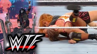 WWE WrestleMania 35 WTF Moments  Seth Rollins Becky Lynch amp Kofi Kingston All Win [upl. by Drauode]