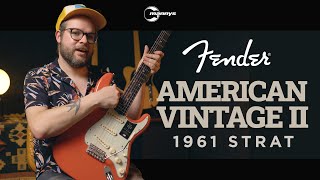 The Peak of 60s Strats Returns The American Vintage II 61 Stratocaster [upl. by Akimert]