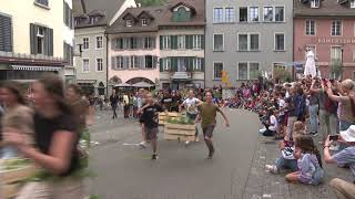 Jugendfest Brugg 2023  Sturmlauf durch die Altstadt [upl. by Besnard]