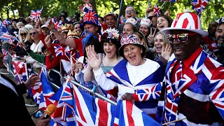 WATCH LIVE  Britain celebrate’s queen’s Platinum Jubilee with military parade [upl. by Hemingway169]