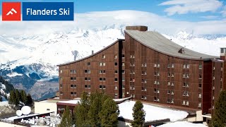 Flanders Ski Hotel  Altitude  in Paradiski  Les Arcs  Frankrijk [upl. by Ahsaten295]