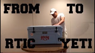 Why I Went From an RTIC Cooler To a YETI Cooler In a Matter Of Minutes [upl. by Aerdno897]