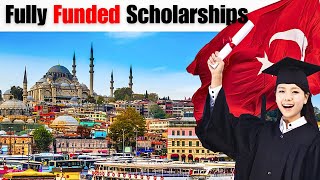 Fully Funded Scholarship in Turkey For International Students  Turkiye Burslari Scholarship 2025 [upl. by Treve]