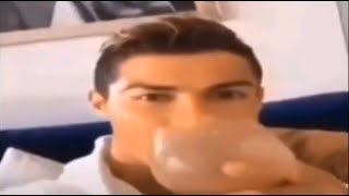 ronaldo drinking meme [upl. by Anitselec]