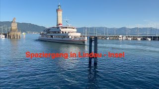 Lindau Insel  Ein Spaziergang über die Insel UHD [upl. by Yaras175]