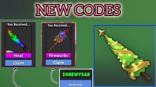 New Mm2 Codes January 2024  Mm2 Codes Not Expired 2024  Roblox Murder Mystery 2 Codes [upl. by Nimrac]