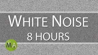 White Noise 8 Hours for Relaxation Sleep Studying and Tinnitus [upl. by Beckerman]