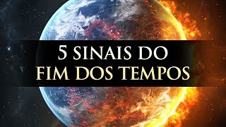 5 SINAIS DO FIM DOS TEMPOS  A VOLTA DE JESUS Apocalipse  Pastor Antonio Junior [upl. by Staford]