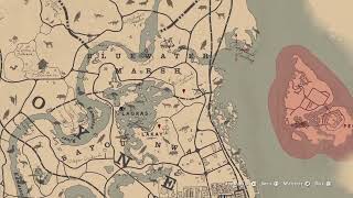 M  Most complete RDR2 map All known drawings point of interest   RDR2 [upl. by Leagiba]