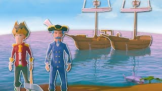 SHIP BUILDING CHALLENGE  Ylands Multiplayer Gameplay  Ship Building amp Sailing [upl. by Gierk]