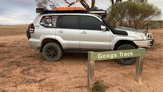 Googs track in a DAY and a BURNED out Vehicle blocking the Track [upl. by Skelton]