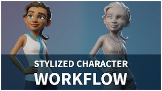 Stylized Character Workflow with Blender [upl. by Oedama]