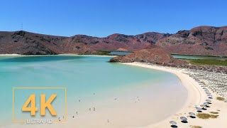 Balandra Beach  La Paz Mexico 🇲🇽  Baja California Sur  BCS  Virtual Walking  4K Street Walk [upl. by Barbette925]