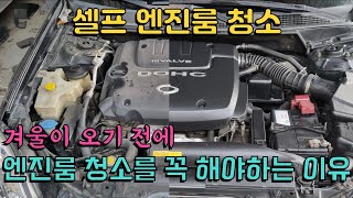 겨울이 오기전에 엔진룸 청소를 꼭 해야하는 이유  엔진룸 셀프 청소 션킴모터스 으르렁터보 션킴자동차연구소 [upl. by Atined]