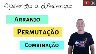 RÁPIDO e FÁCIL  ANÁLISE COMBINATÓRIA  ARRANJO I PERMUTAÇÃO  COMBINAÇÃO [upl. by Bowra]