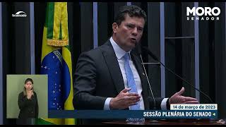 SERGIO MORO RESPONDE SENADOR DO PT [upl. by Dnaltiac]