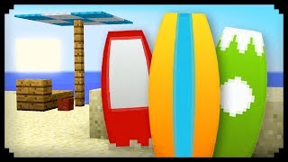 ✔ Minecraft How to make Surfboards [upl. by Hach]