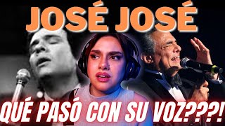 LA VERDAD DE COMO PERDIÓ SU VOZ  JOSÉ JOSÉ  REACCIÓN Y ANÁLISIS VOCAL  VOCAL COACH ANALIZA [upl. by Tfat]