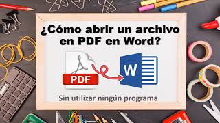 Convertir un Documento ESCANEADO en un TEXTO Editable de Word Imagenes escaneadas a Texto [upl. by Anya]