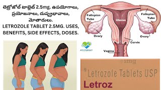 Letrozole ip 25mg tablets Telugu Pregnancy tablet How to get pregnant fast Letrozole Telugu [upl. by Avlasor]