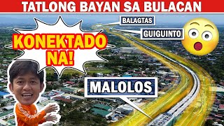 Tatlong Bayan sa Bulacan Konektado Na  NSCR PH PNR [upl. by Morganstein]