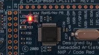 Tutorial 1 LPCXpresso com Target LPC1769 [upl. by Eittocs]