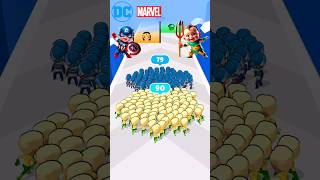 Superhero fight comparison❓💪 shorts gaming youtubeshorts [upl. by Otrevire331]