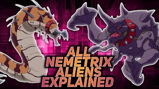 All Nemetrix Aliens Explained In Hindi  All Ben 10 Aliena Natural Predators [upl. by Khalsa]