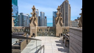 Chicago Tribune Tower Condo With Giant Terrace [upl. by Remmos]