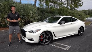 Is the 2021 Infiniti Q60 Red Sport 400 a good luxury sport coupe to buy [upl. by Firestone]